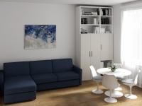  Projektentwurf 3D Wohnzimmer/ Wohnraum - Render