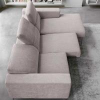 Sofa Kimi mit Chaiselongue und bis zu 35 cm ausziehbaren Sitzen