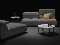 Modulares Sofa Monterey, ideal um einzigartige und dynamische Kompositionen zu gestalten