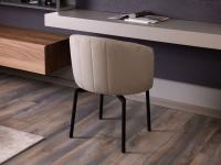 Leslie-Drehstuhl ideal für Home-Office-Schreibtische