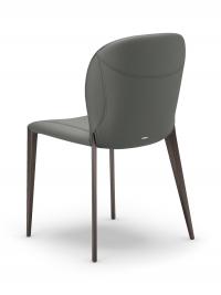 Gepolsterter Stuhl mit Stahlbeinen Nancy von Cattelan auch in vollgepolsterter Version erhältlich