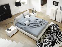 Tampa-Bett auch ideal platziert in der Mitte des Schlafzimmers