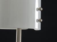 Detail des Glaslampenschirms