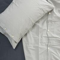Bettdeckenbezug-Set aus bügelfreier Baumwolle