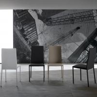 Letty Hochlehner-Stuhl aus Kunstleder