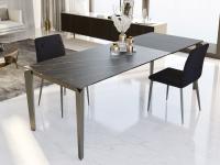Der Freddie-Tisch kann auch ein eleganter Wohnzimmertisch werden