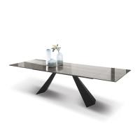 Moderner Tisch mit Keramiktischplatte Shore
