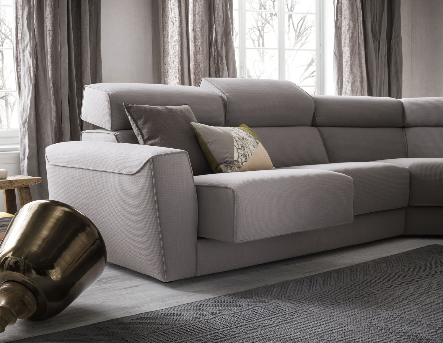 droefheid inzet Elementair Atlanta faux leather recliner sofa - DIOTTI.COM
