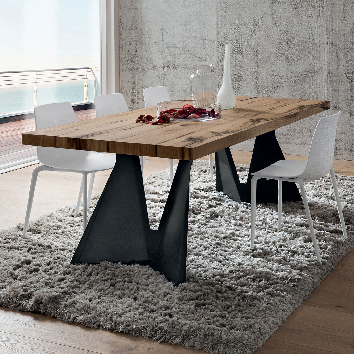 Jeor Italienischer Esstisch 170 Der 200 Cm Diotti Com