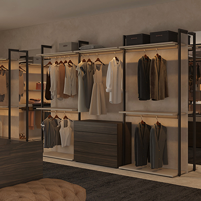 Night Wardrobes and Walk-in Closets, Modular and Custom