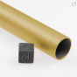 Gold embossed painted metal