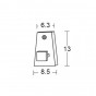 trapezoidal - leather - +€58.71