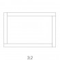 with Dominoes frame - +€32.86