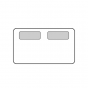 n.2 schienali lineari cm 65 - +634,85 €