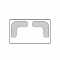 n.2 schienali angolari cm 80 x 80 - +809,12 €