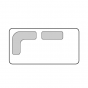 n.1 schienale angolare cm 80 x 80 + n.1 schienale lineare cm 65 - +721,98 €