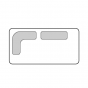 n.1 schienale angolare cm 80 x 80 + n.1 schienale lineare cm 85 - +770,22 €