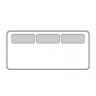 n.3 schienali lineari cm 65 - +952,27 €