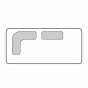 n.1 schienale angolare cm 80 x 80 + n.1 schienale lineare cm 65 - +721,98 €