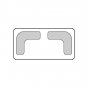 n.2 cm 80 x 80 corner backrest - +€809.12