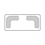 n.2 cm 80 x 80 corner backrest - +€809.12