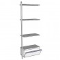 avec étagères et clapet suspendu - +322,02 €