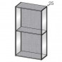 in Glas mit Rahmen in Metall - +918,90 €