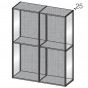 Glass with Metal Frame - +€1,914.70