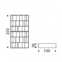 cm 100 p.26 h.200 - +€ 1.009,19