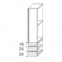 n.1 Door cm h.215,2 + n.3 Drawers with recess grips cm h.64 - +€68.31