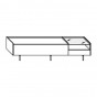 n.1 deep drawer + n.1 drawer + n.1 glass top - +€13.47