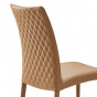 DIAMOND - Upholstered chair with quilted backrest - +€59.02