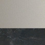 Painted Metal - Titanium, with lower ring in Nero Marquinia marble - +€31.53