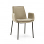 with 4 metal legs - with armrests - +€153.44