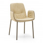 with 4 metal legs and armrests  - +€208.10