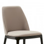 Chair with smooth backrest