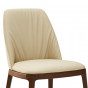 Chair with pleated backrest - +€35.41