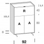 n.2 ante e n.1 anta ribalta - +€142.69