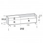 with drawer on the left