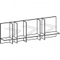 mod. G: cm 192 p.34 h.64 - +€ 576,93