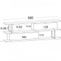 Mod. C: 300 T.40 H.96,7 cm - +4.277,49 €