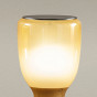shaded amber hand-blown glass - +€0.00