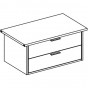 cm 69,5 h.43,8 - n.2 cassetti - +€ 92,93