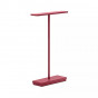 metallo verniciato opaco rosso / PMMA opalino - +€ 21,36