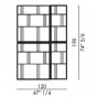 Konfiguration 6: cm 120 t.35 h.190 - +4.393,18 €