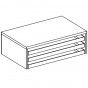 ausziehbare Ablage n.3 Fächer cm h.26,5 - +266,62 €