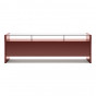 sideboard with drop down door and top in smoked clear glass - +€1,692.80