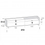 cm h.51,5 - with drawer, drop-down door and low drop-down door - +€252.45