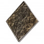 glossy bronze hammered crystal glass - +€338.00