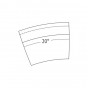 cm 142 d.105 - corner 20° - +€97.02